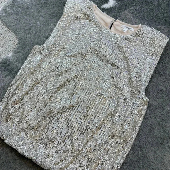 NWT Maurice’s Sequin Padded Shoulder Top - Picture 3 of 12